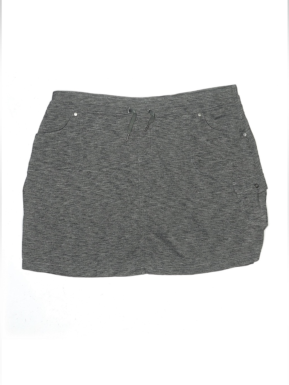 Kuhl Gray Pull-On Knit Skort size XL